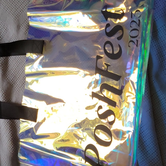 Poshfest Iridescent Tote Bag - Picture 7 of 7